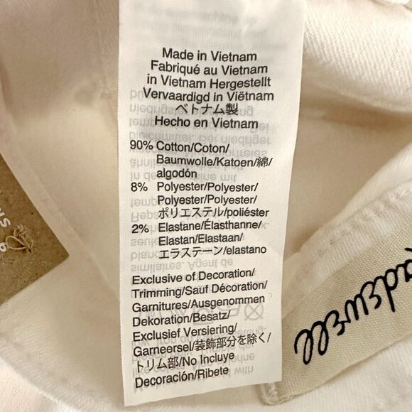 *NWT* Madewell 9" Mid-Rise Skinny Crop Jeans - Picture 13 of 13